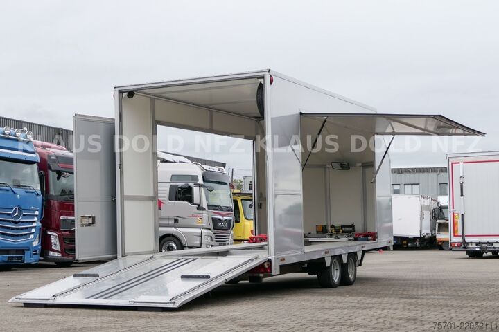 Autotransporter LKW MERCEDES-BENZ Atego 1224 Autotransp. Komplettzug Moetefindt