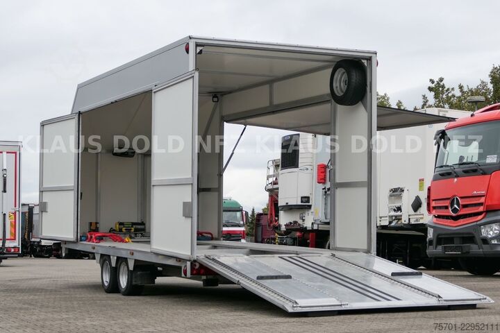 Autotransporter LKW MERCEDES-BENZ Atego 1224 Autotransp. Komplettzug Moetefindt