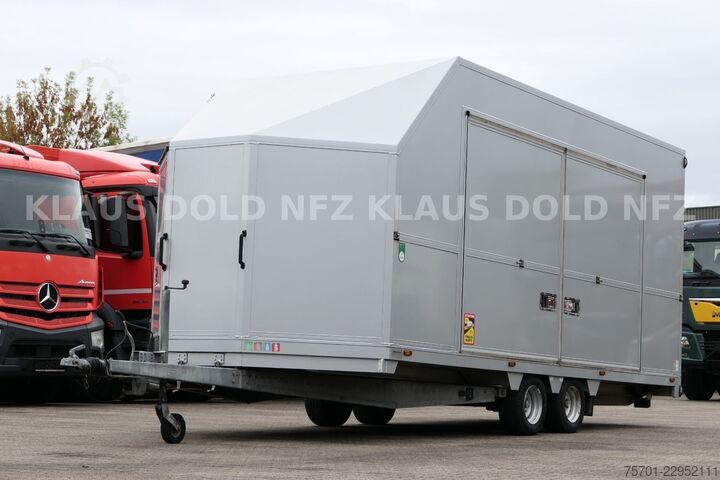 Autotransporter LKW MERCEDES-BENZ Atego 1224 Autotransp. Komplettzug Moetefindt