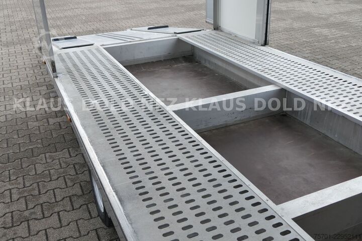 Autotransporter LKW MERCEDES-BENZ Atego 1224 Autotransp. Komplettzug Moetefindt