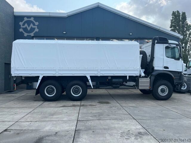 Tarpaulin Mercedes-Benz Arocs 3340 A 6x6 Cargo Truck