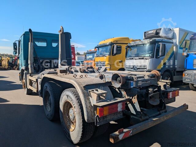 Roll-off tipper truck MERCEDES-BENZ Actros 2636 / Steel / Eps 3 Pedal / German