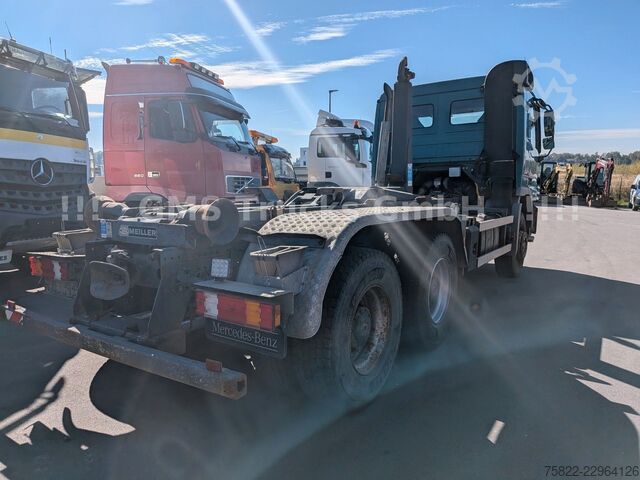 Roll-off tipper truck MERCEDES-BENZ Actros 2636 / Steel / Eps 3 Pedal / German