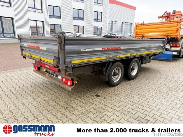 Three-way tipper trailer Gala 119.51/242, Verzinkt