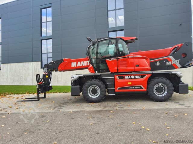 Rotating forklift Manitou MRT 2660 vision
