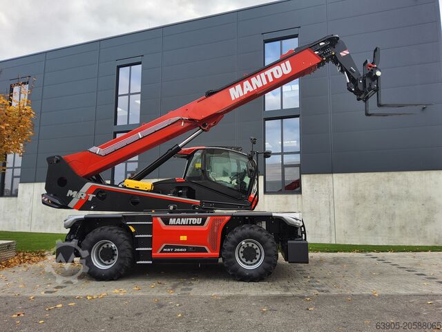Rotating forklift Manitou MRT 2660 vision