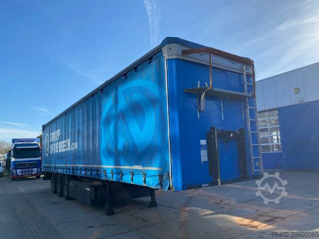 Curtain sided Kögel S24-1 / Tautliner / SAF + Disc / 1x Lift Axle
