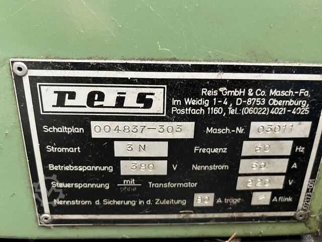 Spotting press REIS TUS 160  