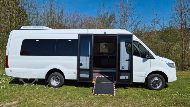 Minibus MERCEDES-BENZ 517 / 515 Frontniederflur mit  GSR 3 Systeme