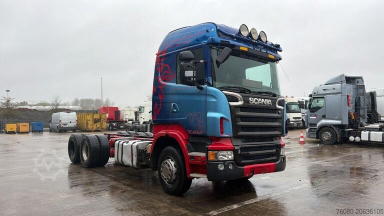 Chassis cab Scania R 500 V8 (6X4 / MANUAL GEARBOX / BOITE MANUELLE)