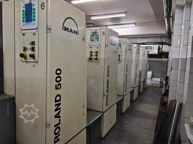 Offset printing press Man Roland 500