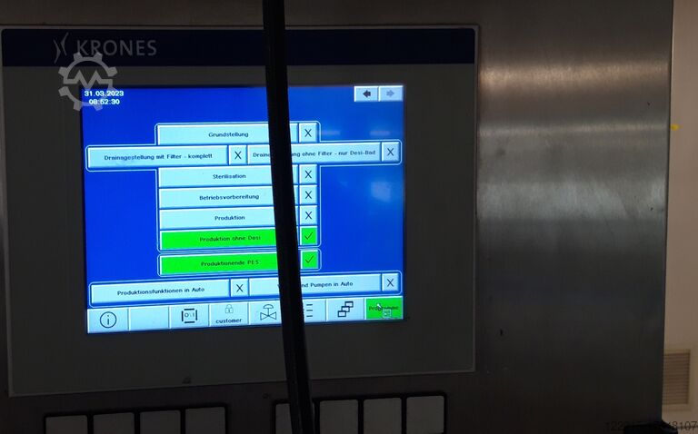 Variojet, Prontomatic Vacuum Filler Krones - Sensometic Vakuumfüller