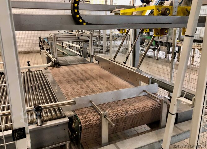 Palletiser, synchroniser and turner ITALPAL