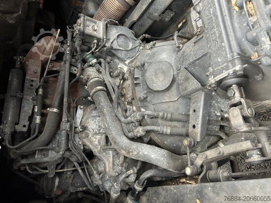 Tipper truck SCANIA R440 6X2 ABROLLER, SCHALTER ,RETARDER, E5, LENK,LIFT HYVA LIFT, OHNE AUFBAU