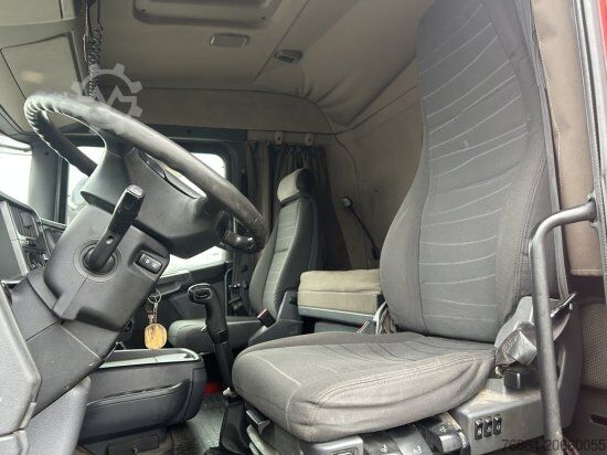 Tipper truck SCANIA R440 6X2 ABROLLER, SCHALTER ,RETARDER, E5, LENK,LIFT HYVA LIFT, OHNE AUFBAU