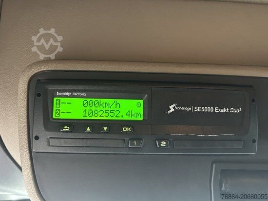 Tipper truck SCANIA R440 6X2 ABROLLER, SCHALTER ,RETARDER, E5, LENK,LIFT HYVA LIFT, OHNE AUFBAU