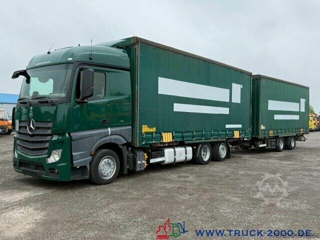 Swap body truck Mercedes-Benz Actros 2536 6x2 Volumen 2 Betten + Retarder BDF