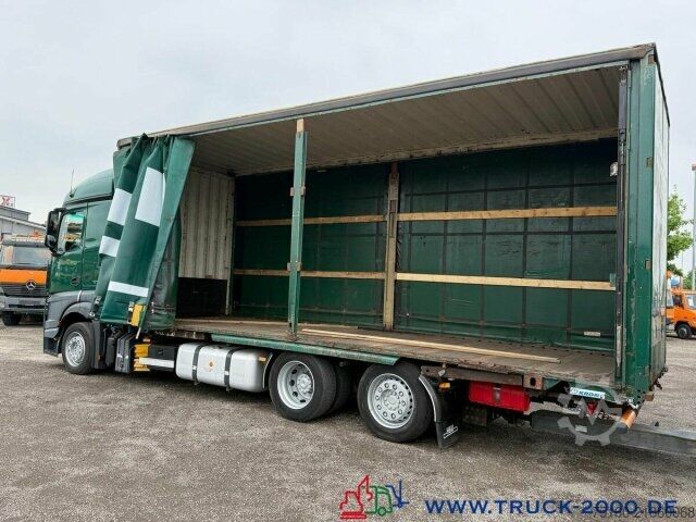 Swap body truck Mercedes-Benz Actros 2536 6x2 Volumen 2 Betten + Retarder BDF