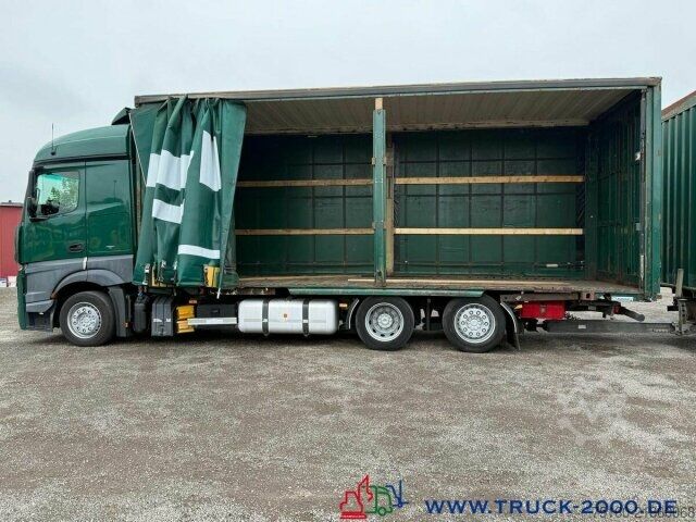 Swap body truck Mercedes-Benz Actros 2536 6x2 Volumen 2 Betten + Retarder BDF