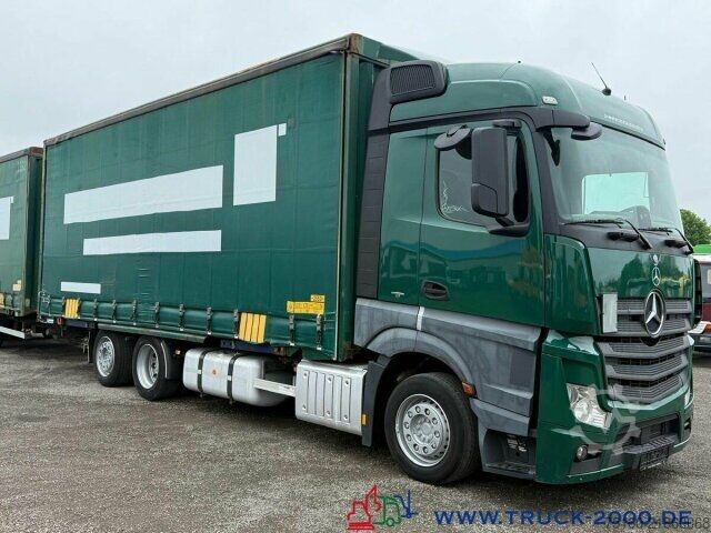 Swap body truck Mercedes-Benz Actros 2536 6x2 Volumen 2 Betten + Retarder BDF