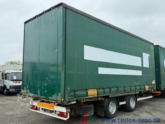 Flatbed truck with tarp Mercedes-Benz Actros 2536 6x2 58m³ Mega Wechselbrücke Retarder