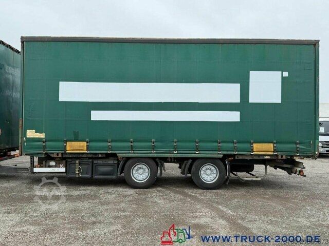 Flatbed truck with tarp Mercedes-Benz Actros 2536 6x2 58m³ Mega Wechselbrücke Retarder