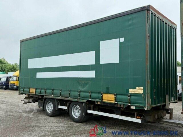 Flatbed truck with tarp Mercedes-Benz Actros 2536 6x2 58m³ Mega Wechselbrücke Retarder
