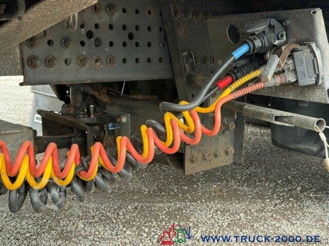Flatbed truck with tarp Mercedes-Benz Actros 2536 6x2 58m³ Mega Wechselbrücke Retarder
