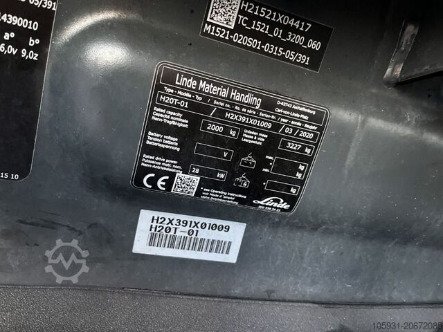 Treibgasstapler Linde H20T-01