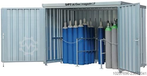 Gasflaschenlager Typ 366 B3050xT2170xH2250mm - 1 ST SÄBU 