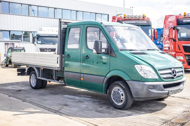 Flatbed double cab MERCEDES SPRINTER 513 CDI - DOKA