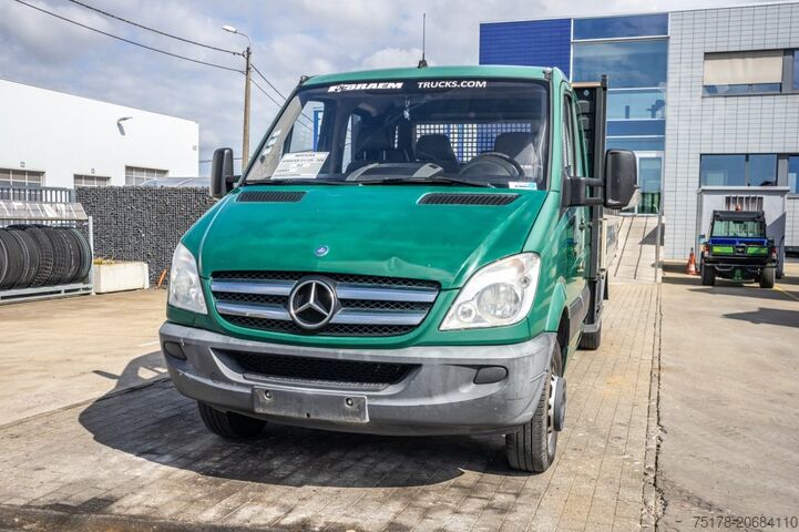 Flatbed double cab MERCEDES SPRINTER 513 CDI - DOKA