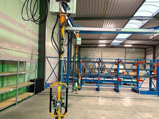 Vakuumhebegerät auf Schienensystem Strödter line 01