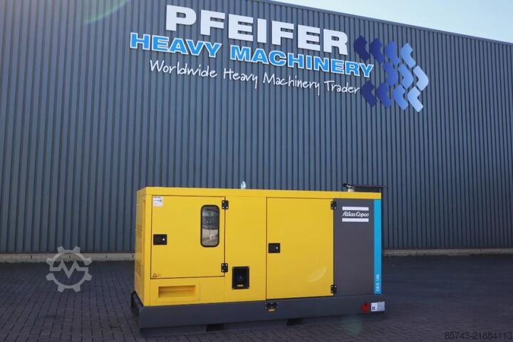 Generator set Atlas Copco QES 105 JD ST3 Valid inspection, *Guarantee! Diese