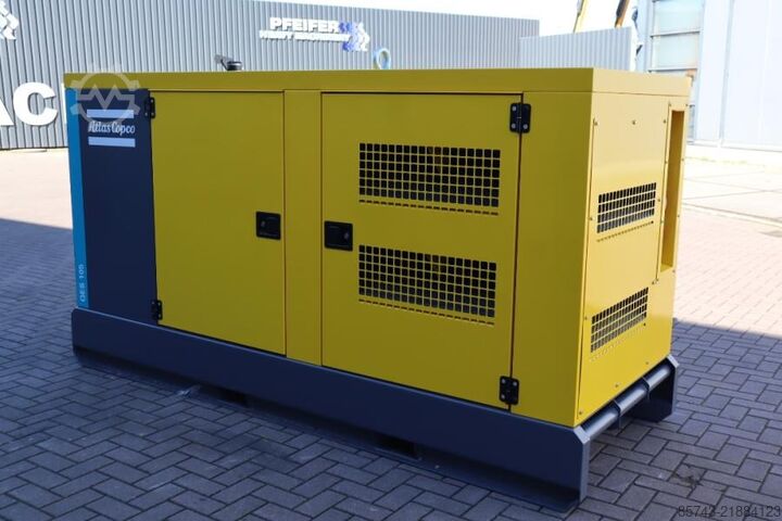 Generator set Atlas Copco QES 105 JD ST3 Valid inspection, *Guarantee! Diese