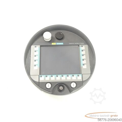 Komponente Siemens 6AV6645-0CC01-0AX0 MOBILE PANEL 277 SN:16443558 + 6XV1440-4BH50
