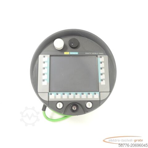 Komponente Siemens 6AV6645-0CC01-0AX0 MOBILE PANEL 277 SN:16459078 + 6XV1440-4BH50