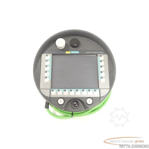 Komponente Siemens 6AV6645-0CC01-0AX0 MOBILE PANEL 277 SN:16629284 + 6XV1440-4BH50