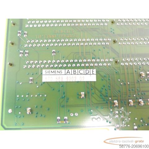 Component Siemens 6FC5357-0BA21-1AE1  NCU 572.2 Version: C SN:T-K42046827