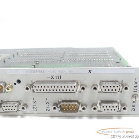 Component Siemens 6FC5357-0BB21-0AE0 NCU 572.2 ohne Systemsoftware SN:T-MO2021438 , neuwertig