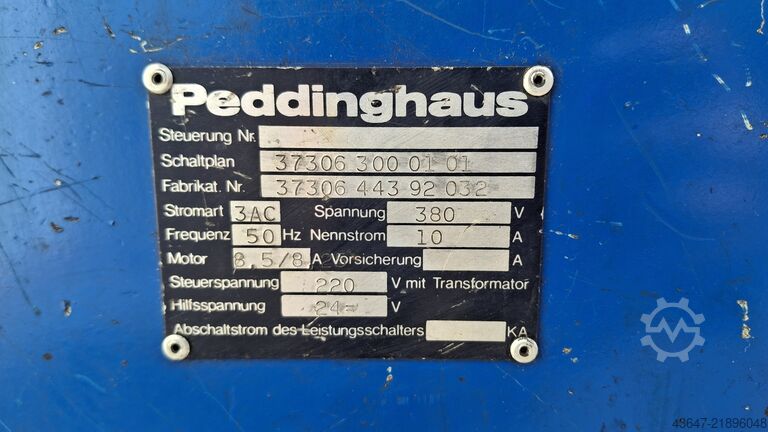 Rebar bending machine Peedinghaus 42ca Peddinghaus Perfekt 42 CA
