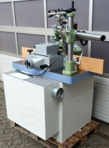 Swivel milling machine swivel spindle milling machine milling machine MAKA GRIGGIO mit Lieferung nach D u EU Typ SF 4510 mit Vorschub HAFFNER