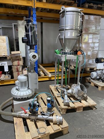 DAXNER pneumatic conveying system for coffee Daxner Container - Kaffeeförderung