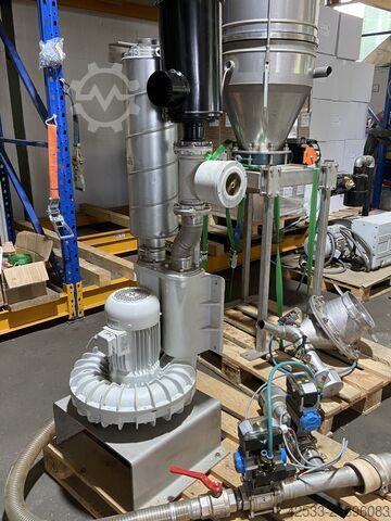 DAXNER pneumatic conveying system for coffee Daxner Container - Kaffeeförderung