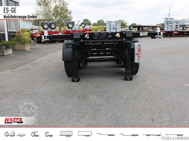 Swap body semitrailer KÖGEL 3-Achs-Containerchassis 20'