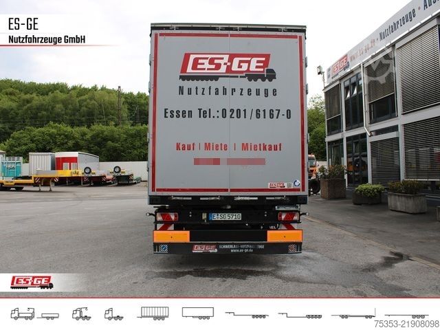 Open semitrailer with tarp KÖGEL Kögel Cargo Pritschensattelanhänger