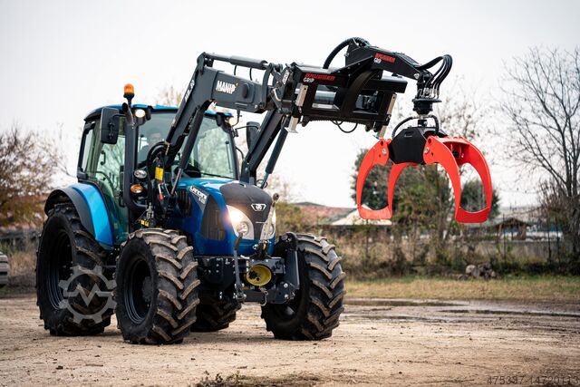 Holzzange, Rückezange für Traktoranbau Brugger Grip 130 professionelle Rückezange