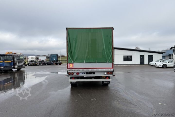Open trailer with tarp  UE 18 Plane / Swiss-Vehicle