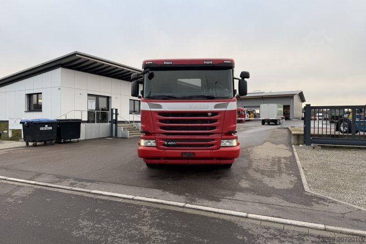 Truck chassis Scania G 490 10x4 SWS Chassis-Kabine / Swiss-Vehicle