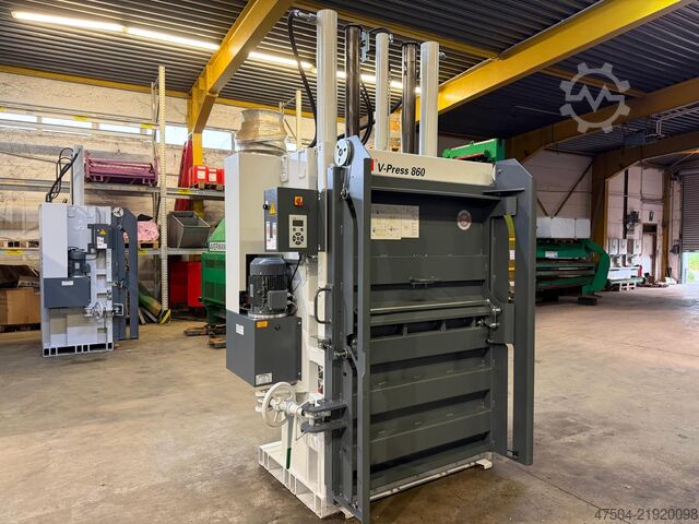 Bale press HSM V-Press 860 Plus